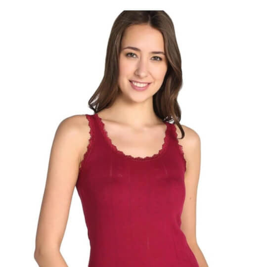 BERRAK 8049 BAYAN ATLET - VİŞNE - 3XL